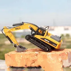 ماکت فلزی بیل مکانیکی راه سازی Huina 1910 مقیاس 1:40