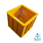 قالب نمونه گیری بتن و تست بتن پلاستیکی (زرد)