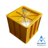 قالب نمونه گیری بتن و تست بتن پلاستیکی (زرد)
