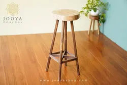 چهارپایه چوبی هلما