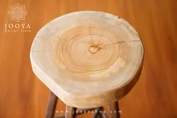 چهارپایه چوبی هلما