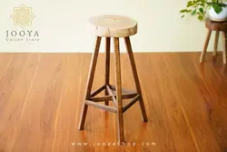 چهارپایه چوبی هلیا