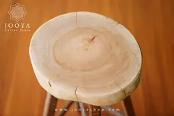 چهارپایه چوبی هلیا