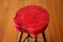 چهارپایه چوبی آریا