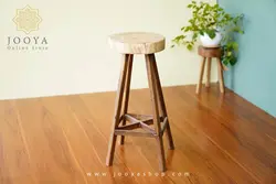 چهارپایه چوبی غروب