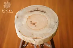 چهارپایه چوبی غروب