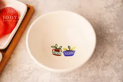 کاسه سرامیکی فانتزی بلوط