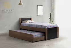 تخت خواب مهماندار ساده ام دی اف رونیکا مدل BM314