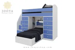 تخت خواب دو طبقه پسرانه آدنیس مدل BT710