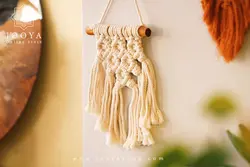 آویز مکرومه مدل آرام