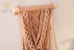 شلف مکرومه مدل بوهمین