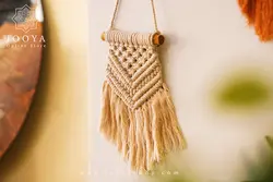 آویز مکرومه مدل سپنتا