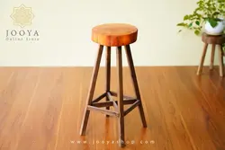 چهارپایه چوبی شمشاد