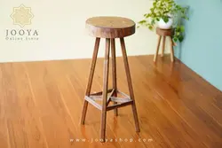 چهارپایه چوبی آرمیتا