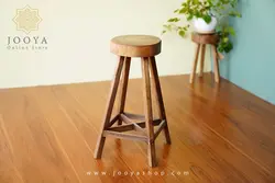 چهارپایه چوبی آندیا