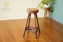 چهارپایه چوبی آماتا
