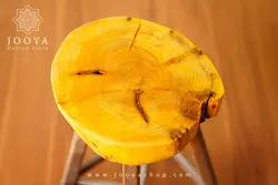 چهارپایه چوبی گزل