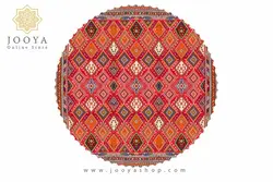 رومیزی مخمل گرد گبه