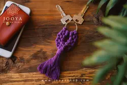 جاکلیدی مکرومه مدل رافل