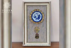 دیوار کوب برنجی کلاژ شده