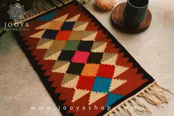 گلیم دست بافت رومیزی رویا