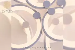 لوستر سقفی 6 حلقه پلکسی تابا مدل S-W6