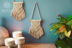 آویز مکرومه مدل والسکا