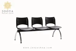 نیمکت انتظار اسمارت پایه کروم سه نفره کد N823