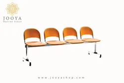 نیمکت انتظار متال پلاست چهار نفره کد 524