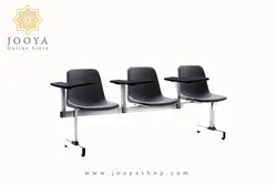 نیمکت آموزشی سه نفره فایبر پلاست کد 563