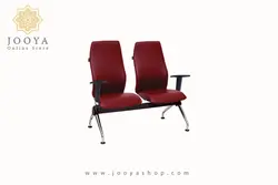 نیمکت انتظار وینر، پشت فوم پایه کروم دو نفره کد W223