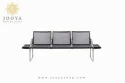 نیمکت ترانزیت کف و پشت فلزی پانچ سه نفره کد N973