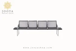 نیمکت ترانزیت کف و پشت فلزی پانچ چهار نفره کد N974