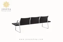 نیمکت ترانزیت کف و پشت پلاستیک سه نفره کد P963