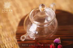 قوری پیرکس زعفران دلاوا