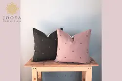 کوسن قطره قهوه ای