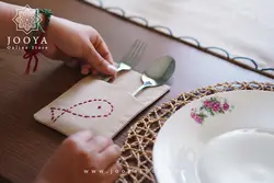 جای قاشق چنگال ماهی