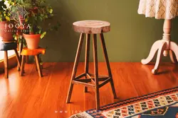 چهارپایه چوبی آلان