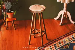 چهارپایه چوبی آساک