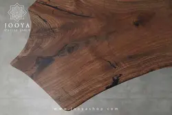 میز ناهار خوری چوبی چهار نفره و نیمکت گیسو