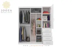 کمد لباس درب ریلی ناتور مدل KR20