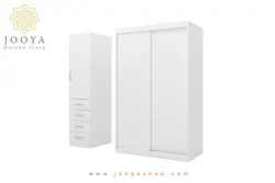 کمد لباس درب ریلی ناتور مدل KR20