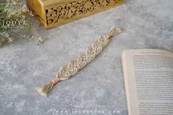 بوک مارک مکرومه طرح انجل