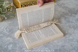 بوک مارک مکرومه طرح آلنده