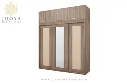 کمد لباس درب ریلی باکس دار رکسان مدل KR29