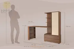 میز تحریر و کمد مدل دیبا