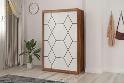 کمد ریلی طرح پازلی مدل KR43