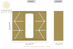 کمد ریلی سه درب لیان مدل KR35