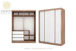 کمد لباس درب ریلی مدرن سورنا