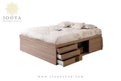 تخت خواب دو نفره باکس دار ملکا مدل MD20